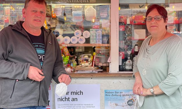 Acki´s Büdchen ist Hüls frühester Einkaufspunkt