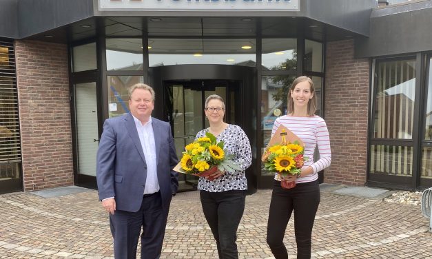 Zum Dienstjubiläum eine Sonnenblume