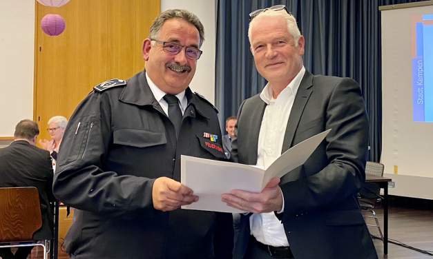 Franz-Heiner Jansen bleibt weiter für sechs Jahre Feuerwehrchef