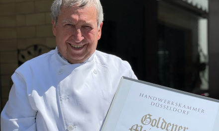 Goldener Meisterbrief für Bäckermeister Hans-Willi Maas