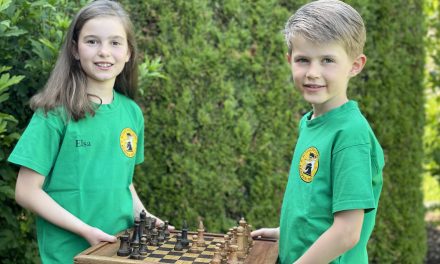 Geschwister Heilmann spielen gerne Schach