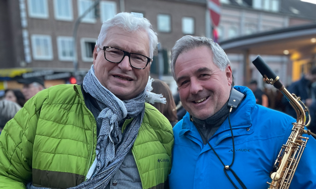 Peter Croonenbroeck spielt seit dem Jahr 1960 Posaune