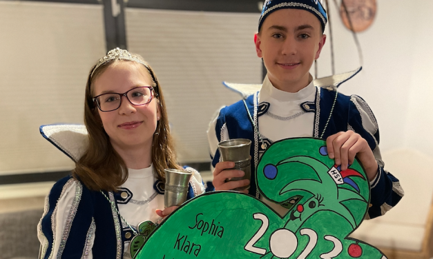 Matti I. (Fenkes) und Emilie I. (Pirsig) sind das neue Hülser Kinderprinzenpaar