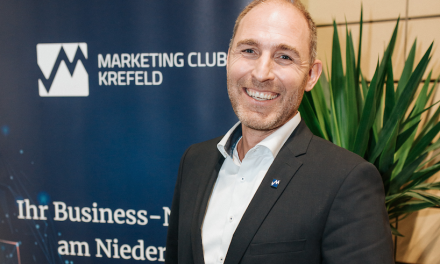 Arndt Thißen ist Präsident des Marketing-Club Krefeld