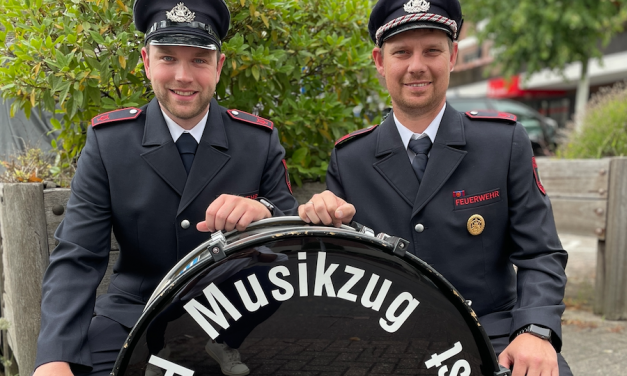Verjüngung an der Spitze des Musikzuges der Freiwilligen Feuerwehr