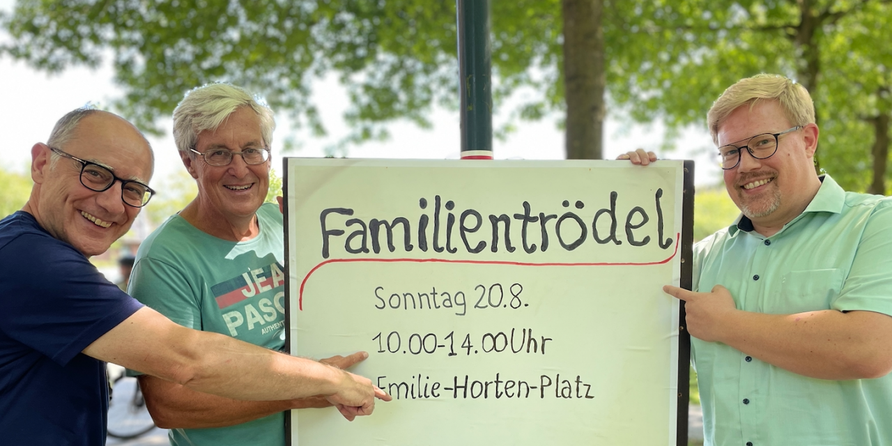 20.08.: Familientrödel auf dem Emilie-Horten-Platz