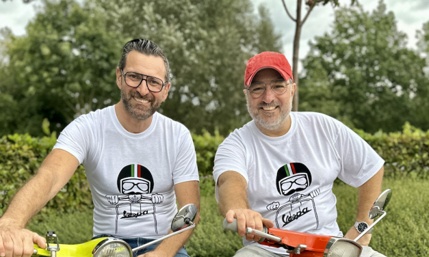 Brüder teilen sich Leidenschaft für Roller und Backwaren