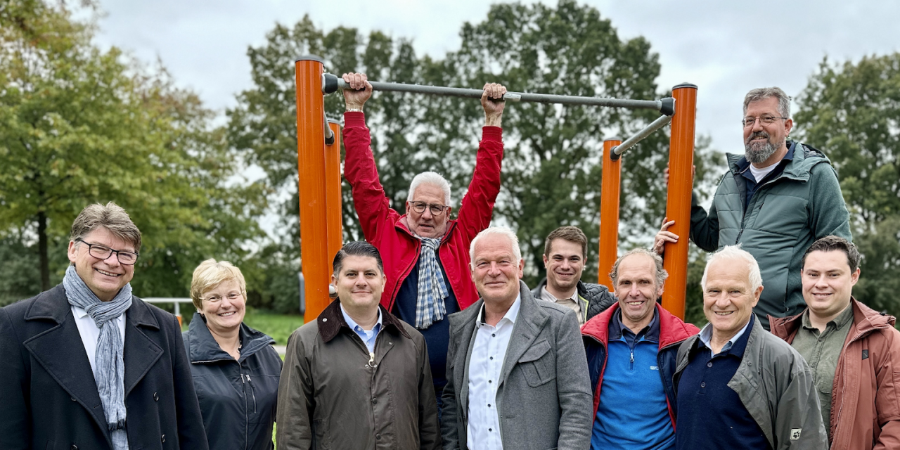 Neue Outdoor-Fitnessanlagen in Kempen und St. Hubert eröffent