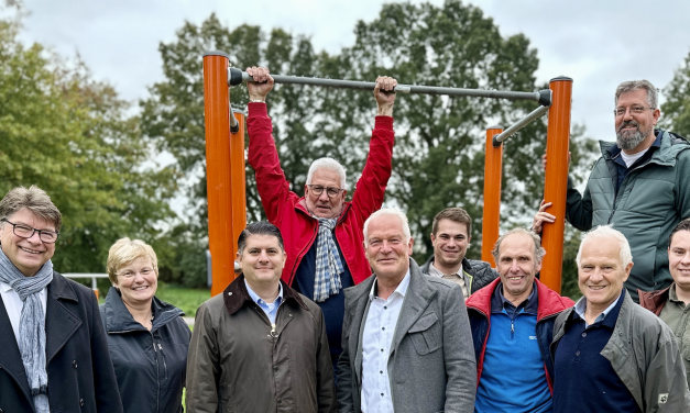 Neue Outdoor-Fitnessanlagen in Kempen und St. Hubert eröffent