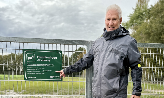 Kempen hat jetzt eine Hundewiese