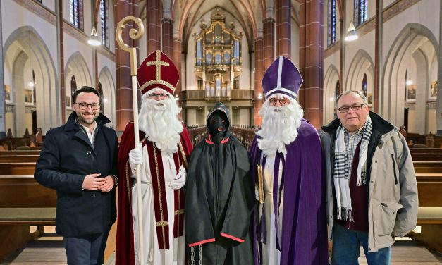 Ein Denkmal zur 100-jährigen Nikolaustradition in Hüls