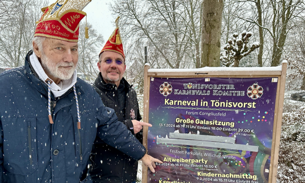 Karnevals-Komitee lädt ins Festzelt