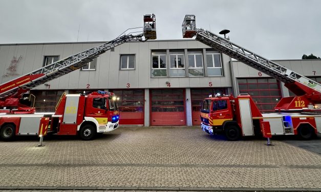 Neue Drehleiter der Feuerwehr ist im Dienst