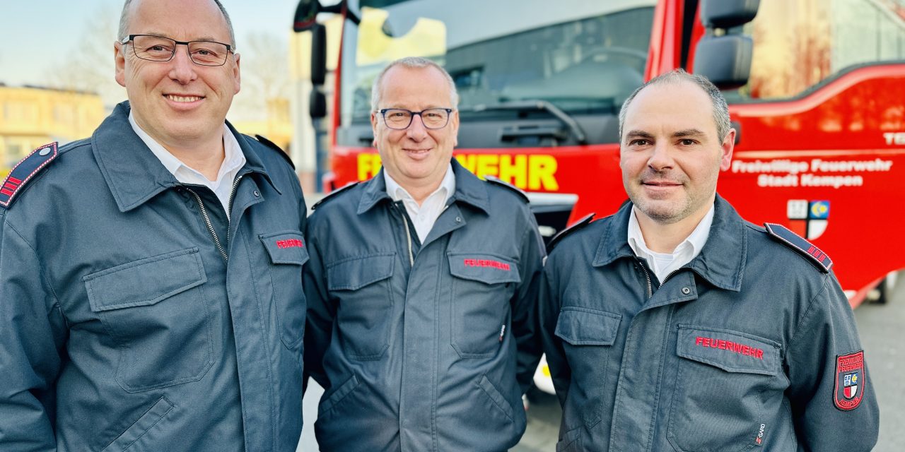 Kempens Feuerwehr Löschzug hat eine neue Leitung