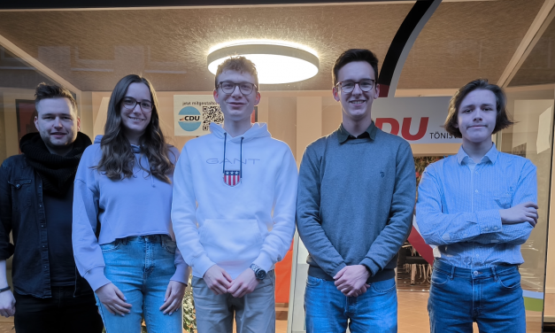 Paul Gebser ist neuer Vorsitzender der JU