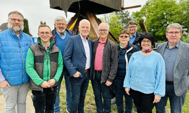 Bockwindmühle erstrahlt in neuem Glanz
