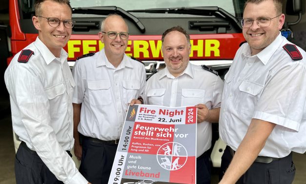 Feuerwehr St. Hubert ruft zur Fire Night