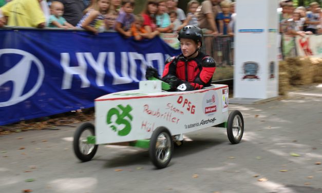 Anmeldungen für das Seifenkistenrennen am 25. August 
