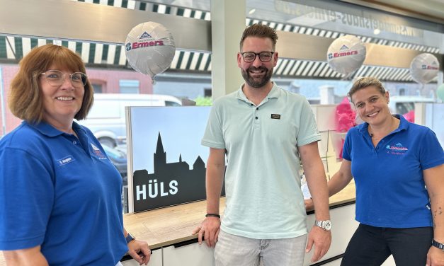 Die Hülser Filiale vom Sanitätshaus Ermers erstrahlt im neuen Glanz