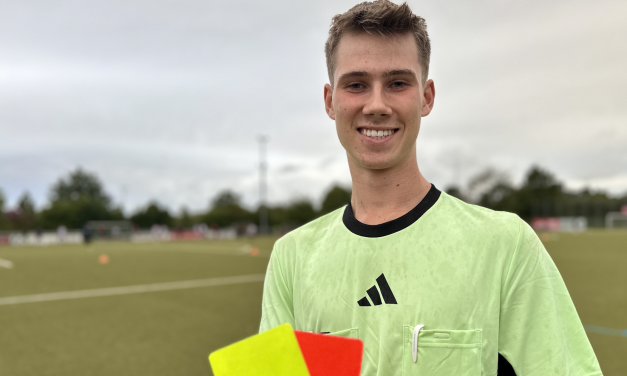 Ein junger Schiedsrichter auf dem Weg nach oben