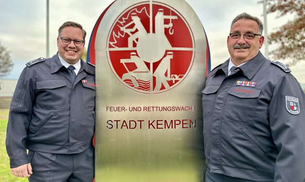 André Ossowski wird neuer Wehrführer der Feuerwehr Kempen