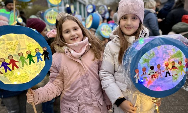 Das war der St. Martinszug in St. Hubert