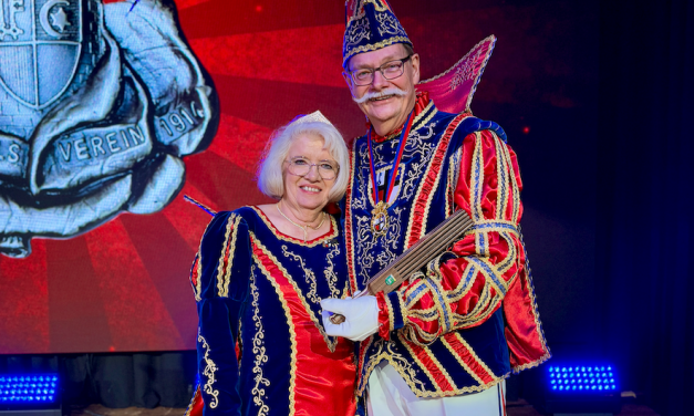 Stadtchat mit dem Kempener Prinzenpaar Norbert I. und Gerda I. (van de Rydt)