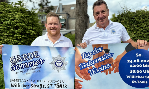 Prinzengarde lädt zwei Tage auf die Willicher Straße