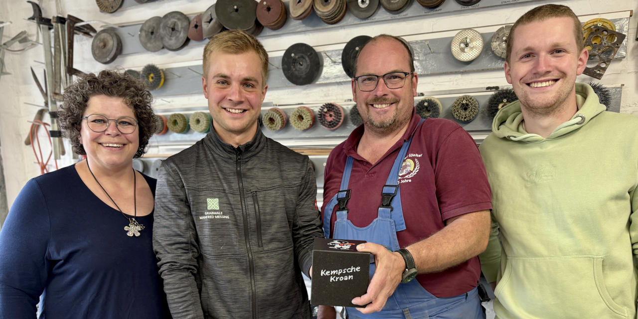 Kempsche Kroan an Heribert Welter 