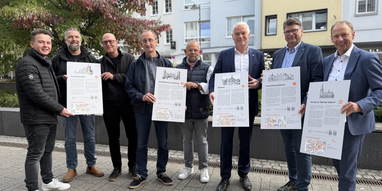 Mit neuen Infotafeln durch die Altstadt