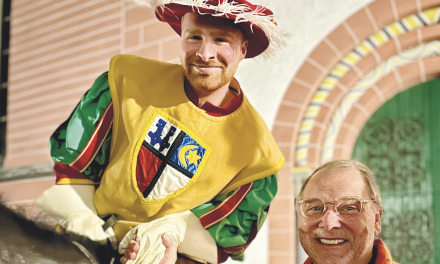 Die Herolde Fander und Schmitz wechseln sich ab