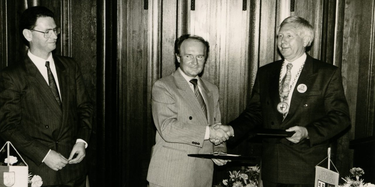 35 Jahre Städtepartnerschaft zwischen Kempen und Werdau