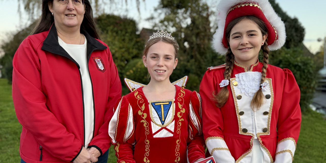 Kinderprinzessin Svenja I. regiert die Narrenschaar 