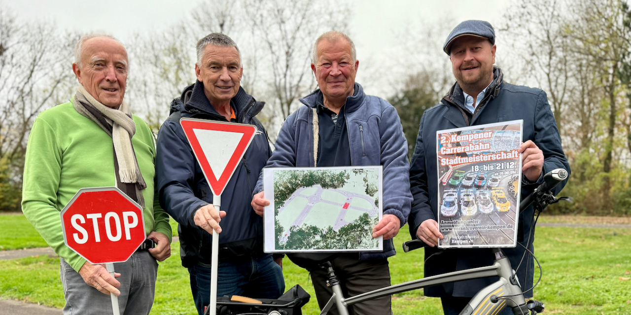 Verkehrsverein lädt Weihnachtstreff vom 18.-21.12. auf den Kirchplatz und sammelt für neuen Verkehrsgarten