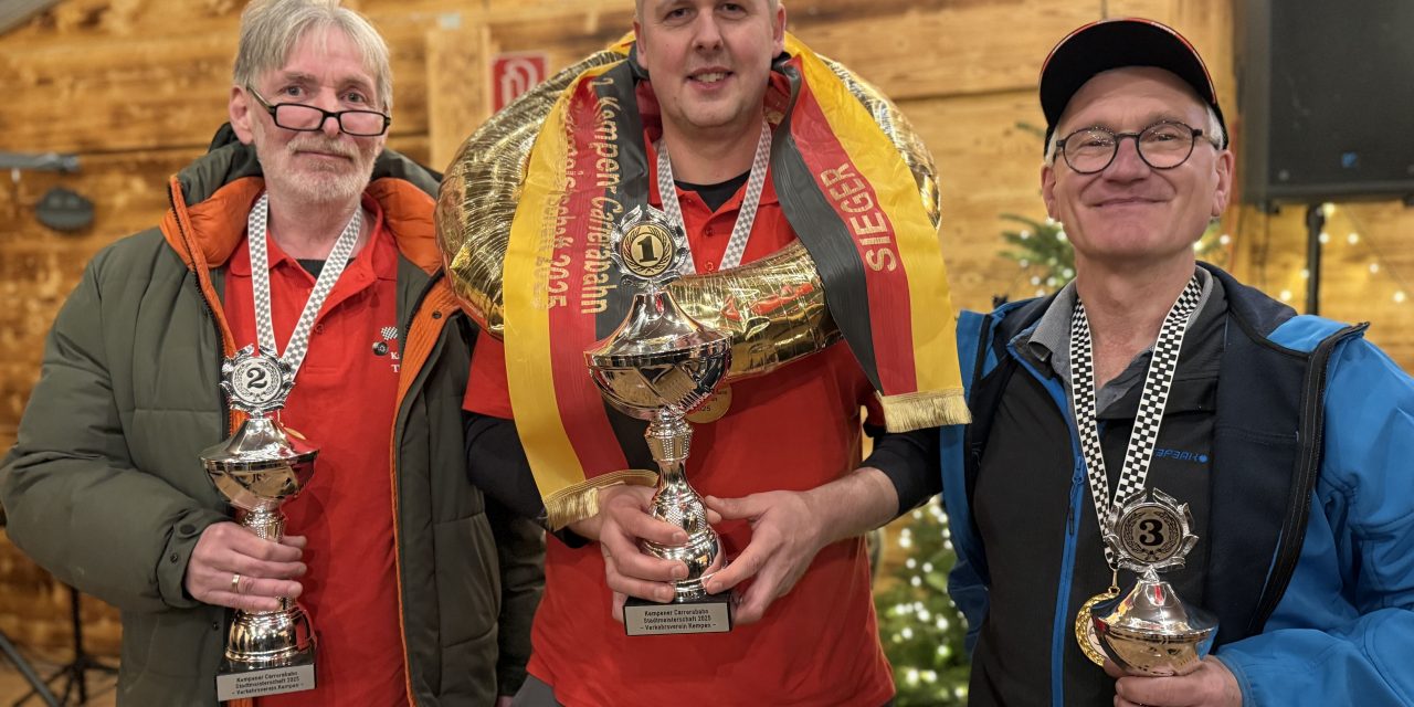 Sieg bei Carrera-Stadtmeisterschaft geht nach Kempen
