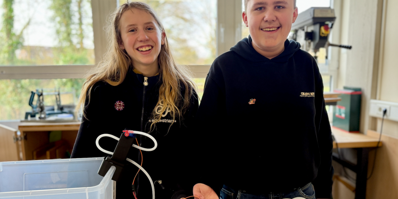 Mit einer „Löschkanone“ zum Erfolg bei Jugend forscht