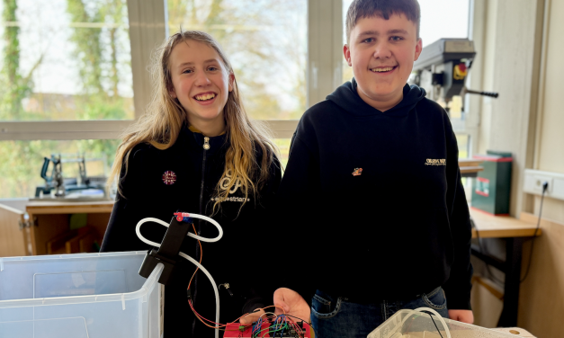 Mit einer „Löschkanone“ zum Erfolg bei Jugend forscht