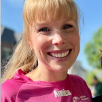 Stadtchat mit Annica Schüller, Moderatorin und Ideengeberin des Apfelblütenlaufes sowie Apfelkönigin a.D.