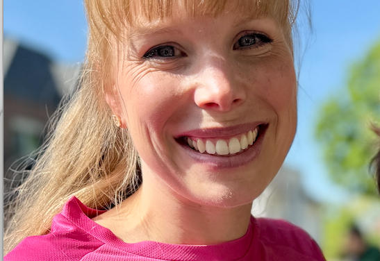 Stadtchat mit Annica Schüller, Moderatorin und Ideengeberin des Apfelblütenlaufes sowie Apfelkönigin a.D.