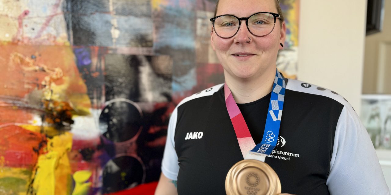 Olympia-Bronze aus Tokio: Judoka Jasmin Grabowski arbeitet in St. Hubert