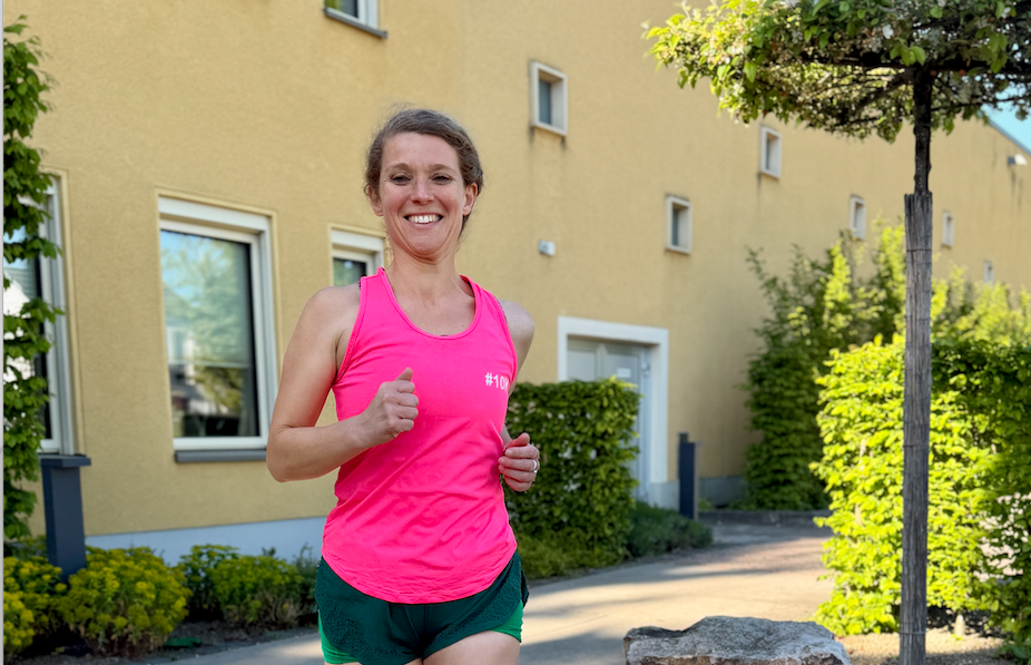 Dreifachstart beim Apfelblütenlauf: Stefanie Floeth lief 5, 10 und 21 Kilometer-Lauf