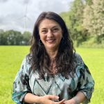 Stadtchat mit Meral Thoms (Grüne), Landtagsabgeordnete