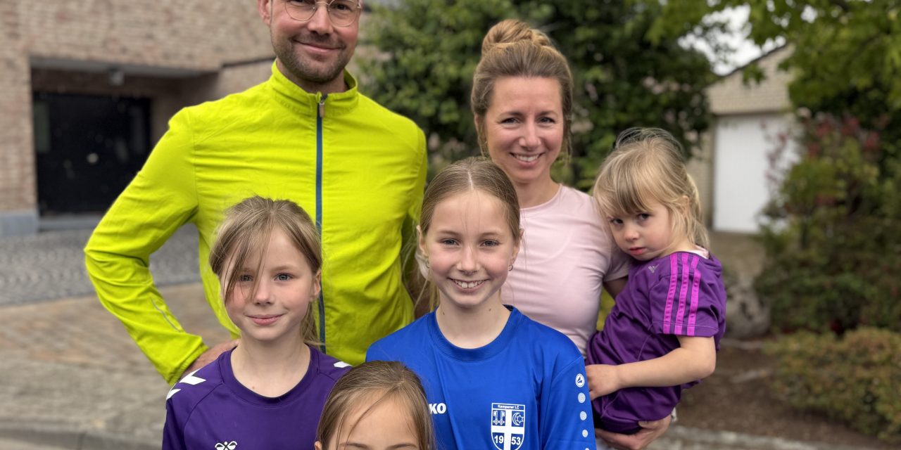 Familie Knerr nimmt zu sechst am Fründe-Lauf teil