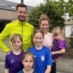 Familie Knerr nimmt zu sechst am Fründe-Lauf teil