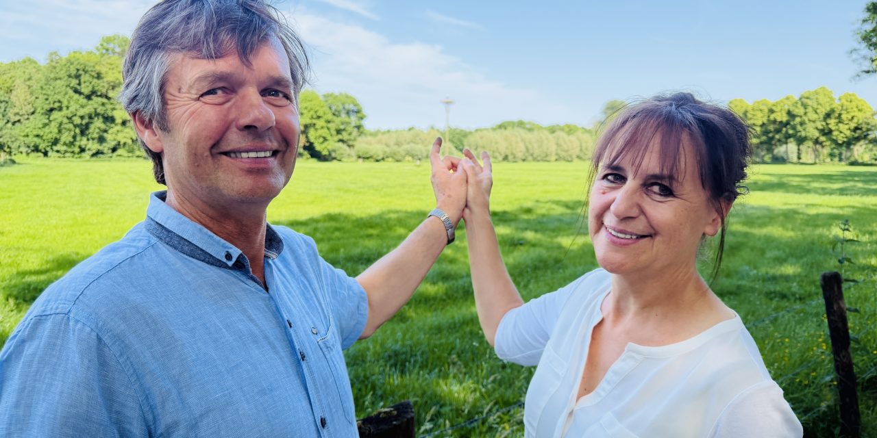 Störchenachwuchs auf Gut Steuwen begeistert Familie Geurden
