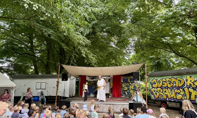 „Reise durch die Zeit“ bei den Hülser Ferienspiele 