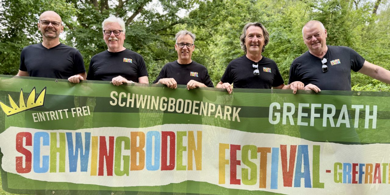 „Grefrath rockt den Park“ beim Schwingbodenfestival 