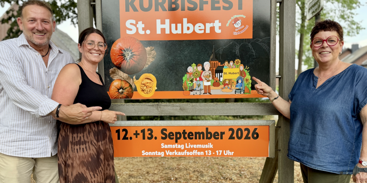 St. Hubert lädt zum Kürbisfest ein