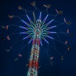 40 Meter Hoher Kettenflieger bereichert Herbstkirmes