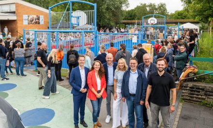 Neues Multifunktions-Sportfeld in Oedt eröffnet